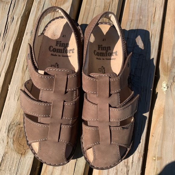 Finn Comfort Shoes - Finn comfort tan sandals size 41 (11)